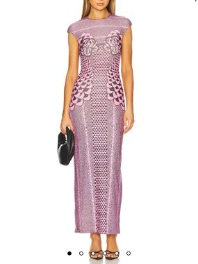 afrm airess ruffle maxi dress Stark on LTK